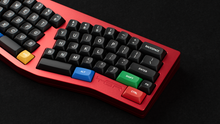 Load image into Gallery viewer, MTNU WoB on a red TGR Jane zoomed in on right