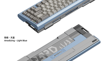 Load image into Gallery viewer, Matrix Keyboards - Noos Light Blue (Flex Cut)