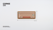 Load image into Gallery viewer, Corkie Small size with dimensions listed