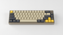 Load image into Gallery viewer, Render of DCS Mudbeam keycaps on a grey TGR 910 keyboard, front view
