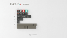 Load image into Gallery viewer, render of GMK CYL Dolch R5X extension kit