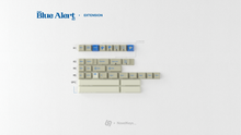 Load image into Gallery viewer, render of GMK CYL Blue Alert Extension Kit