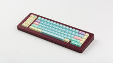 Load image into Gallery viewer, Cherry Flowershop on a maroon nk+