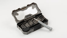Load image into Gallery viewer, GEON x Nanch Screw Driver Set open case with aluminum screwdriver handle and organized precision bits