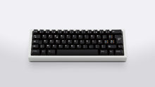 Load image into Gallery viewer, GMK CYL Blanc Sur Noir on white keyboard