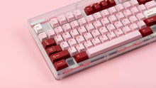 Load image into Gallery viewer, GMK CYL Darling on a CLASSIC-TKL close up left side
