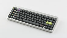 Load image into Gallery viewer, GMK CYL Fright Club on a silver keyboard angled