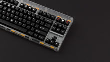 Load image into Gallery viewer, GMK CYL Gegenschlag on a NovelKeys Classic TKL zoomed in on right