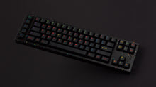 Load image into Gallery viewer, GMK CYL Nachtarbeit on a colorful confetti style back keyboard