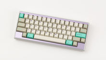 Load image into Gallery viewer, GMK CYL Hyperbeige on a Keycult ZERO keyboard angled