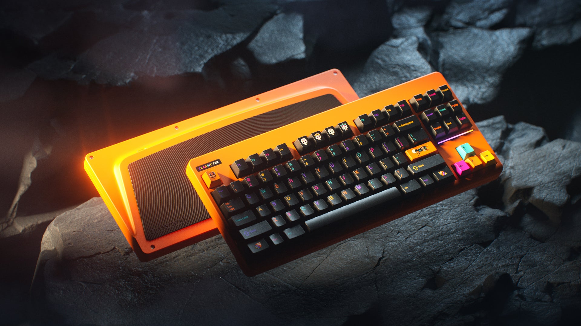 render of CLASSIC-TKL MICTLAN EDITION top and bottom in CYL