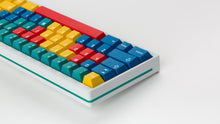Load image into Gallery viewer, GMK CYL Panels on a white keyboard back view left side
