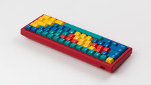 Load image into Gallery viewer, GMK CYL Panels on a red keyboard back view