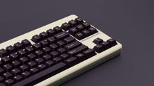 Load image into Gallery viewer, GMK CYL Phantom R2 on a beige Classic TKL keyboard close up on right