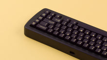Load image into Gallery viewer, GMK CYL Phantom R2 on a purple cat65 keyboard back view right side