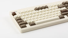Load image into Gallery viewer, GMK CYL Sloth on a beige CLASSIC-TKL close up on left side
