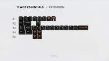 Load image into Gallery viewer, render of GMK CYL WoB Addon extension kit