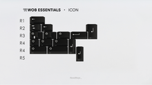 Load image into Gallery viewer, render of GMK CYL WoB Addon  icon kit