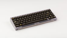 Load image into Gallery viewer, GMK MTNU 800 on a translucent keyboard angled