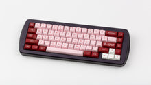 Load image into Gallery viewer, GMK MTNU Darling on a purple keyboard