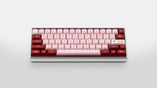 Load image into Gallery viewer, GMK MTNU Darling on a silver Keycult Zero