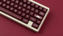 Load image into Gallery viewer, GMK MTNU Rascals on a cream keyboard close up on right side