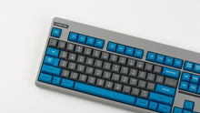 Load image into Gallery viewer, GMK MTNU Space Cadet on a regolith CLASSIC-TKL close up on left side