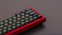 Load image into Gallery viewer, MTNU Susu on a red keyboard back view left side
