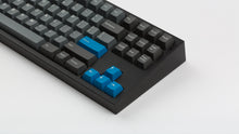 Load image into Gallery viewer, GMK Oblivion V3.1 Monochrome base on a black NK87 zoomed in right