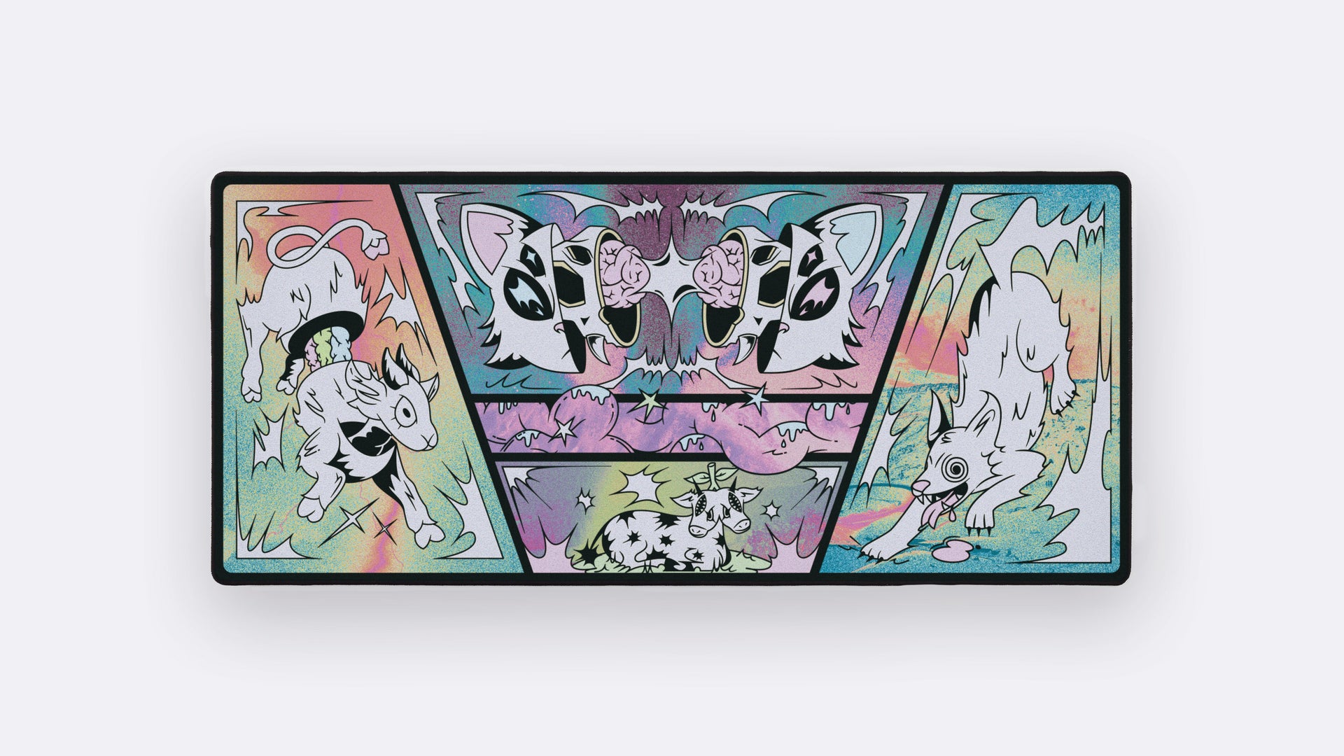 render of gurokawa Jigokuraku deskpad rough