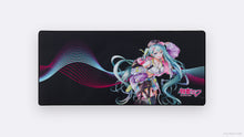Load image into Gallery viewer, Hatsune Miku deskpad with rough textured top