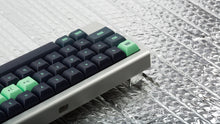 Load image into Gallery viewer, KAM Superuser on silver keyboard back view left side