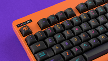 Load image into Gallery viewer, render of GMK Mictlan Rebirth in MTNU on a CLASSIC-TKL Mictlan Edition close up on left side