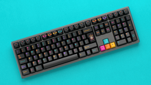 Load image into Gallery viewer, render of GMK Mictlan Rebirth in CYL on a fossil angled