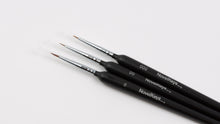 Load image into Gallery viewer, all 3 Lubricant brush sizes. 0, 00, and 000