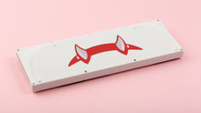Load image into Gallery viewer, Keycult No. 1 / 1800 Darling White Edition botom angled with Metallic horns