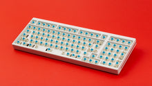 Load image into Gallery viewer, Keycult No. 1 / 1800 Darling White Edition with NovelKeys Classic Blue switches