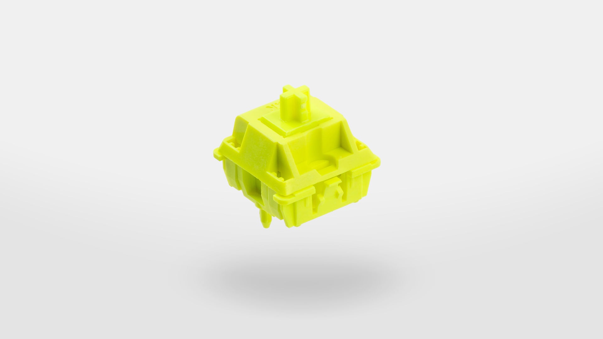 Typeplus Hi! Viz switches product tile - neon yellow mechanical switches