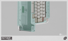Load image into Gallery viewer, Render of Key Boy Advance keyboard in PC Cyan