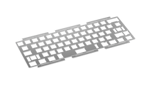 Load image into Gallery viewer, render of Keycult No. 1 / 60 ANSI Plate in silver with leaf