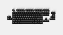Load image into Gallery viewer, Render of black solder PCB with full-size keycap layout