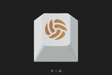 Load image into Gallery viewer, render of Striker Salvun Artisan Keycap