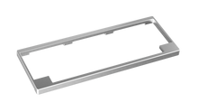 Load image into Gallery viewer, render of Keycult No. 1 / 60 Aluminum Top in ano silver with HHKB layout