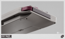 Load image into Gallery viewer, Render of Key Boy Advance bottom case detail