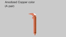 Load image into Gallery viewer, Render of Key Boy Advance side buttons in Copper