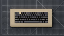 Load image into Gallery viewer, Render of a GMK 2Pack heart-2 keycap on a tan 60 percent keyboard