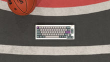 Load image into Gallery viewer, render of GMK CYL Hyperfuse R3 keycaps on a keyboard