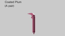 Load image into Gallery viewer, Render of Key Boy Advance side buttons in Plum