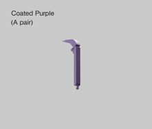 Load image into Gallery viewer, Render of Key Boy Advance side buttons in Purple