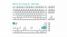Load image into Gallery viewer, render of GMK CYL Finer Things R2 White Base kit